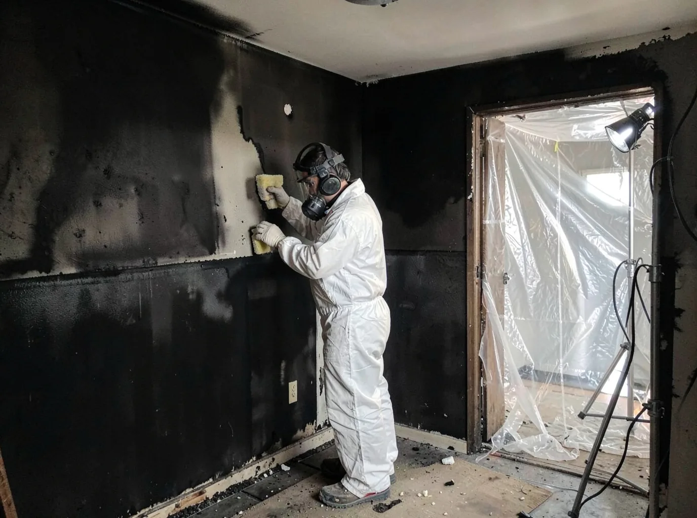 Fire Damage Restoration company in Parker Dam, CA